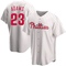 White Mike Adams Youth Philadelphia Phillies Home Jersey - Replica